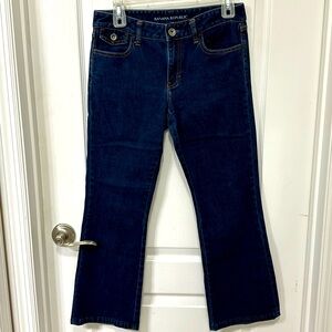 Banana republic women’s size 27 jeans in excellent condition Flare Bottom